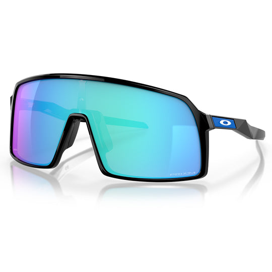 Oakley Sutro Sunglasses Polished Black Frame w/ PRIZM Sapphire Lens