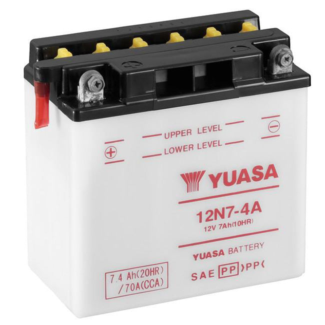 YUASA 12N74A - comes with acid pack