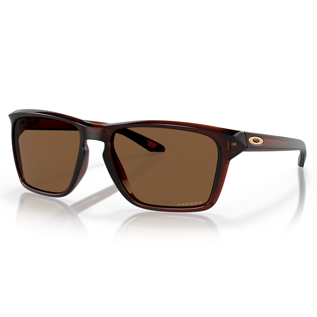 Oakley Sylas Sunglasses Polished Rootbeer Frame w/ PRIZM Bronze Lens