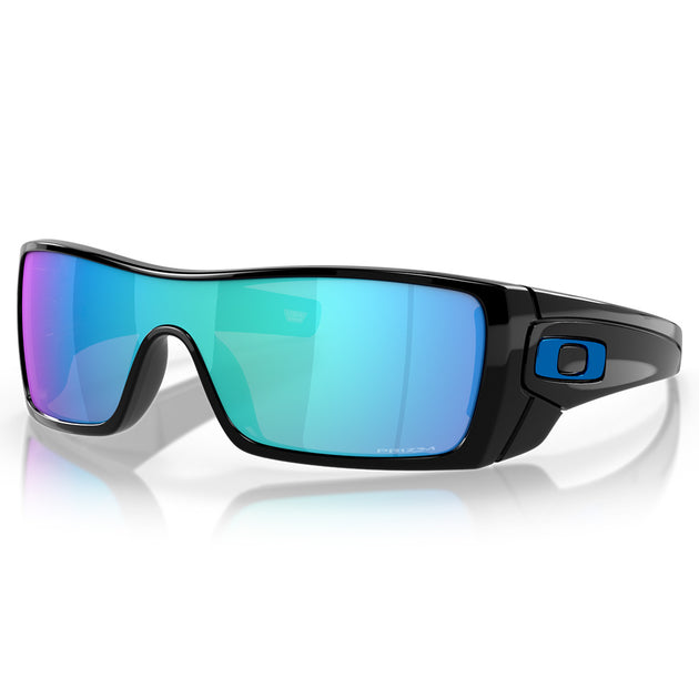 Oakley Batwolf Sunglasses Polished Black Frame w/ PRIZM Sapphire Lens