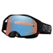 AirBrake MX Goggle Blackout B1B w PRIZM Sapph